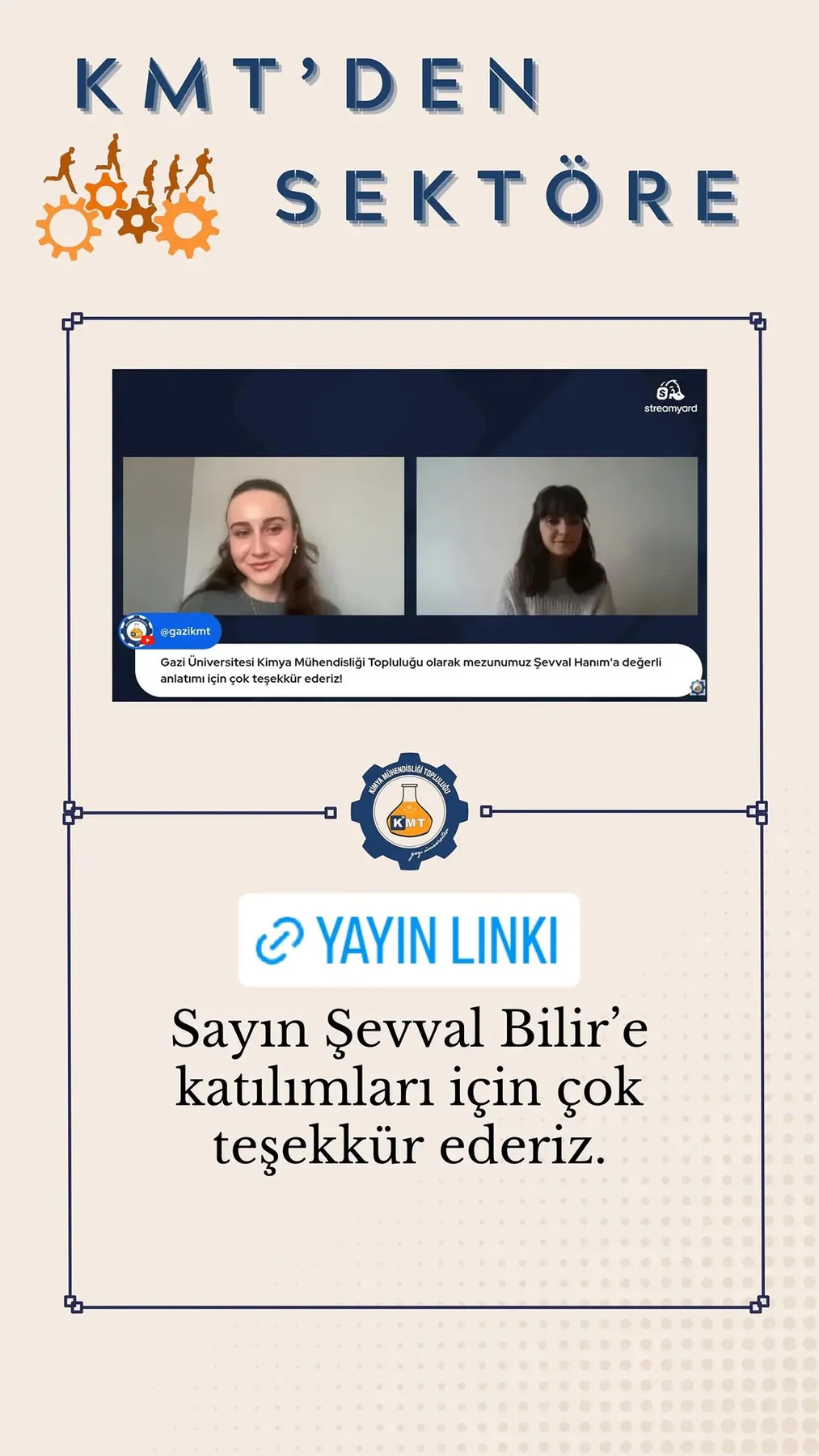 KMT’den Sektöre — 2
