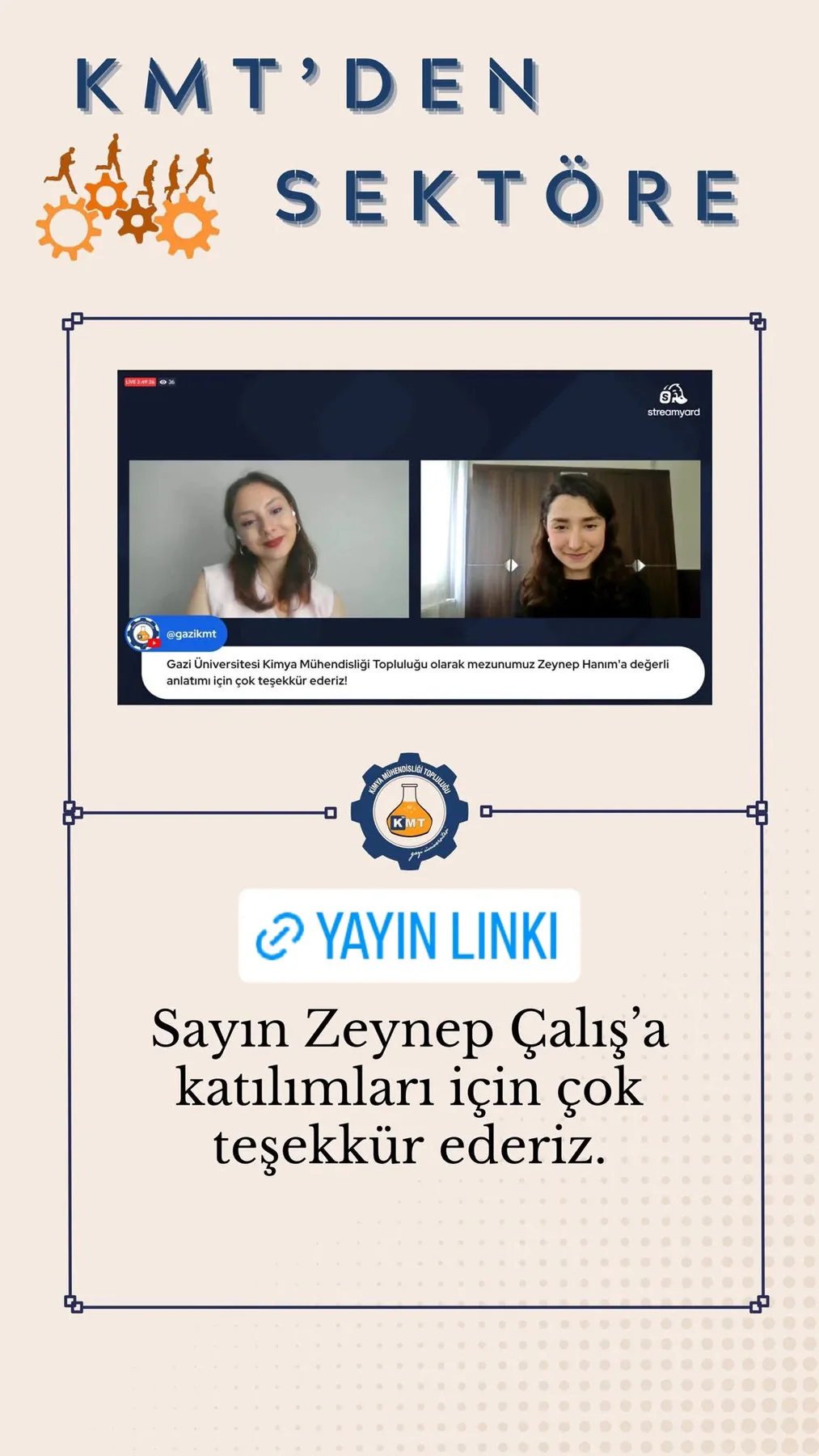 KMT’den Sektöre — 4
