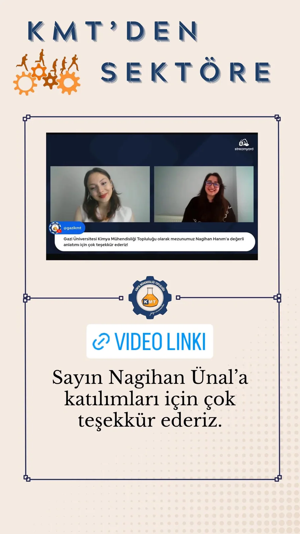 KMT’den Sektöre — 5