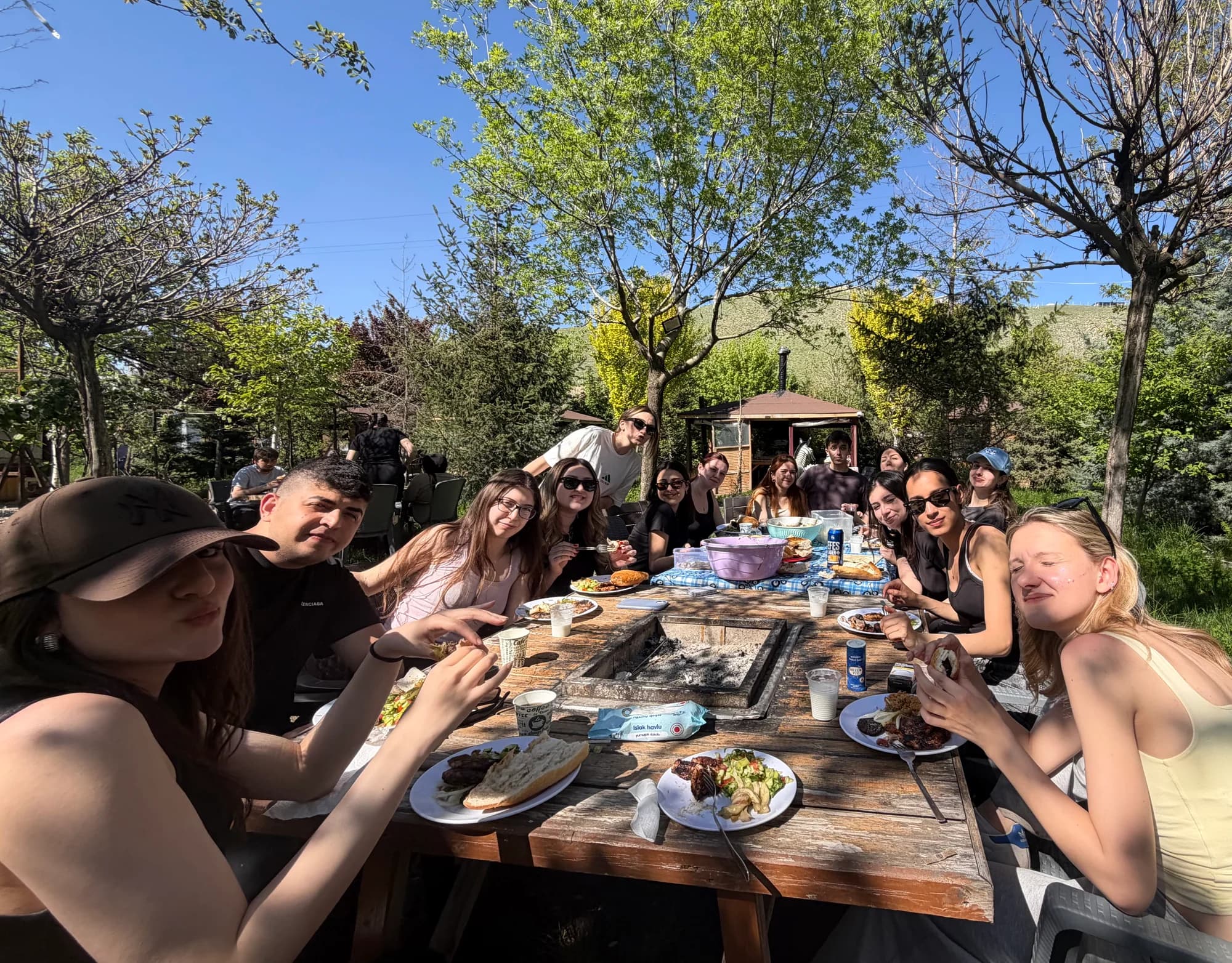 Açık hava etkinliğimizden bir kare